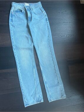 Free People Xena Slim Straight Jeans